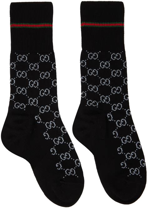 fake black gucci socks